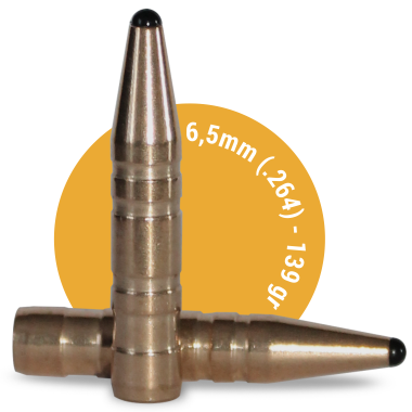 6,5 mm (.264) – 139 gr
