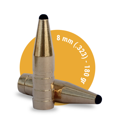 8 mm (.323) – 180 gr